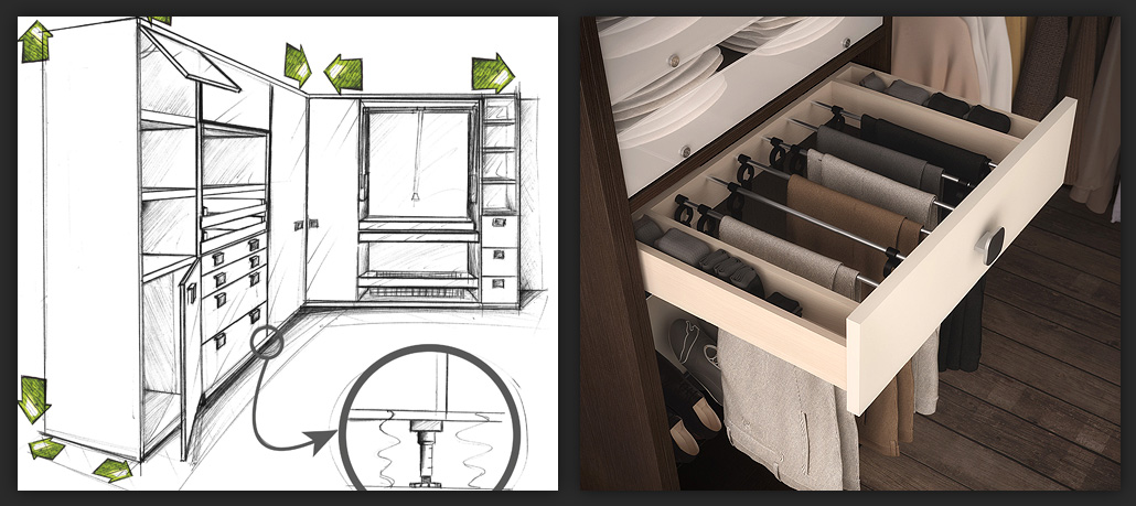 made in bois portes